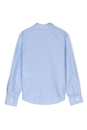 llight-blu cotton shirt EMPORIO ARMANI KIDS | 3D4C094N8AZF742